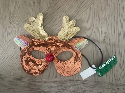 Reindeer Mask - Christmas Themed Costume - Image 1 of 2
