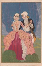 Amore - dis. Loris Riccio ed. Degami 1060  1929