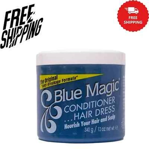 Blue Magic nourishing Hair Dress Anti-Breakage Formula Daily Conditioner, 12 OZ. - Picture 1 of 6