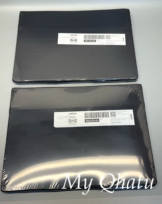 Lot of 2 IKea DRONA Storage Box Black 9 ¾ x 13 ¾ x 9 ¾" Fits Billy Besta DRÖNA - Image 1 of 4