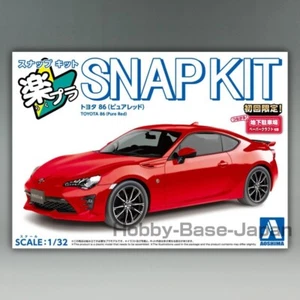 Toyota 86 (Pure Red) 1/32 AOSHIMA Snap Kit No.8-PR Plastik Modellbausatz [aus Japan] - Bild 1 von 6