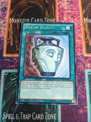 Yu-Gi-Oh! Pot of Duality High Speed Riders HSRD-EN056 1st Edition Rare NM - Image 1 of 4