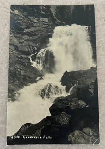 Vintage Rancheria Falls – Sierra National Forest, California RPPC Postcard (P72) - Picture 1 of 3