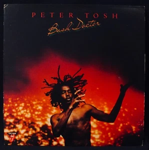 PETER TOSH-Bush Doctor-Near Mint Jamaican Reggae Album-ROLLING STONES #COC 39109 - Imagen 1 de 3