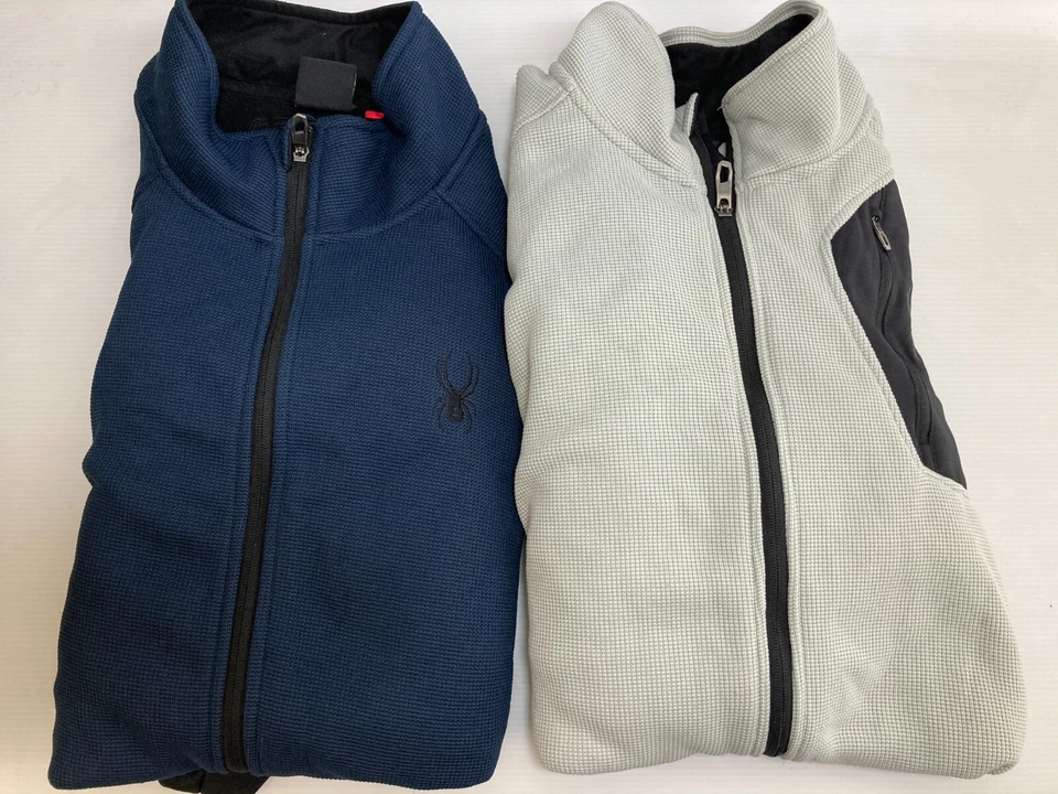 Spyder Men's Full Zip Sweater Waffle Style 130323 Choose Color & Size - Image 1 of 1