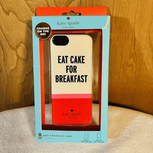 Kate Spade New York Eat Cake For Breakfast Case For iPhone 5 5s Self Charging - Picture 1 of 6