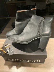 Sixtyseven Stiefel Damen Leder schwarz Gr. 40, prima Zustand Sixty Seven - Bild 1 von 12