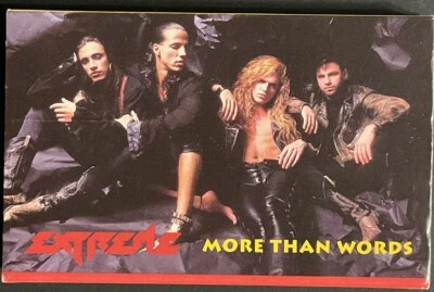 More Than Words - Extreme (Cassette, Single, 1990) 75021-1552-4 - Image 1 of 4