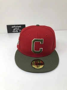 New Era Hat Club Freddy Krueger Cleveland indians Guardians sz 7 1/2 Horror Pack - Picture 1 of 12