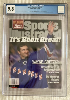 Sports Illustrated - April 26, 1999 - WAYNE GRETZKY - It’s Been Great  CGC 9.8 - Image 1 of 4