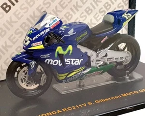 Ixo 1/24 Scale RAB098 - Honda RC211V Motorbike #15 Moto GP 2005 S. Gibernau - Picture 1 of 5
