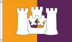 Aberdeenshire County Polyester 5'x3' Flag - Picture 1 of 3