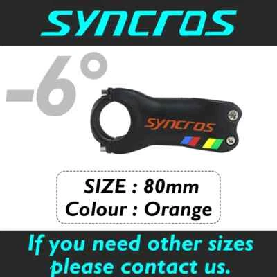 Bicicleta de carretera de montaña de carbono completo BMX ángulo de bicicleta 6/17 grados 31,8 * 80 mm potencia Foto 1 de 4