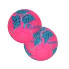 Precision Fusion Mini Size 1 Training Ball-Pink/Blue/Silver-Size 1