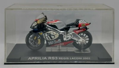 1/24 DEAGOSTINI IXO - APRILIA RS3 REGIS LACONI 2002 DIECAST MOTORCYCLE BIKE - Image 1 of 2