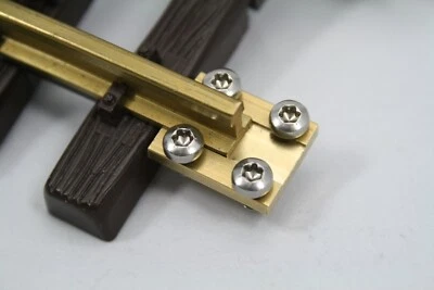 *50 Gleisverbinder 19mm für Gartenbahn Spur G mit V2A Schraube(TORX) - Bild 1 von 2