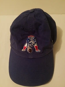 Sombrero de los New England Patriots StrapBack 47 NFL Fútbol Vintage Logo Azul Pats Hat - Imagen 1 de 10