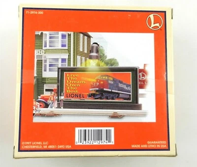 Lionel O #6-12974 Blinking Light Billboard - Southern Pacific 8228 - NIB ~ T126 - Image 1 of 4