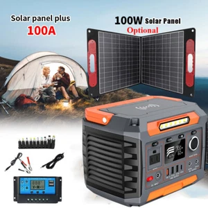 300W Portable Power Bank AC Camping Hiking Battery Pack Phone Charger Wireless - Picture 1 of 27