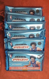2021 22 Panini Prizm Basketball Hobby Box Pack Factory Sealed Single Pack Only - Picture 1 of 1