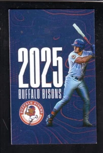 Buffalo Bisons 2025 Calendario de Bolsillo Highmark Azul Cruz Azulejos Afiliado - Imagen 1 de 2