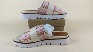 Gentle Souls Lavern Strap Slides Platform Sandals Womens 10M Pink Shoes $189 NWB - Picture 1 of 11