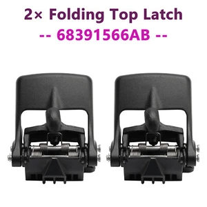 2× Folding Top Latch 68391566AB pour Jeep Wrangler Jl Gladiator 2018-24 - Picture 1 of 14