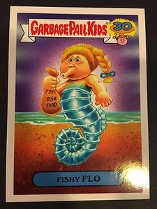 Garbage Pail Kids 2015 Series 2 30th #8b FISHY FLO GPKs' Kids NrMint-Mint - Picture 1 of 1
