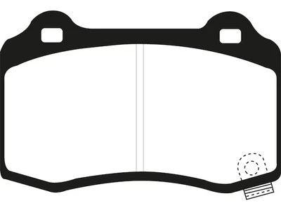 For 2006-2010 Cadillac STS Brake Pad Set Rear EBC 53939DFZF 2007 2008 2009 Base Foto 1 de 4