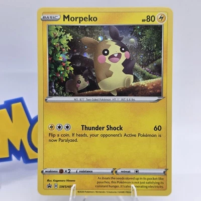 Pokemon Card Morpeko (SWSH012) Sword and Shield Promos Promo Foil/Holo - Image 1 of 3