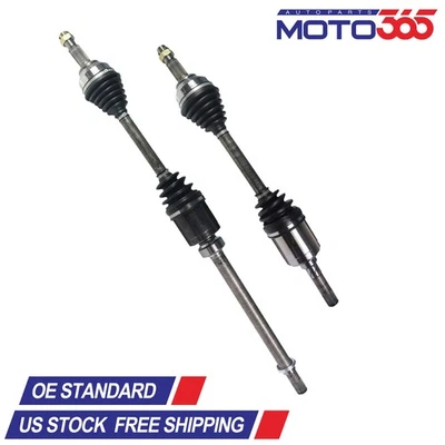 Front Pair CV Axle Shaft for Nissan Rogue AWD 2.5L 2008 2009 2010 2011-2013 OEM - Image 1 of 4