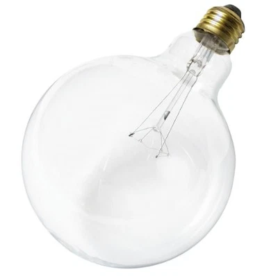 Satco S3014 120V 150 Watt G40 Medium Base Light Bulb, Clear - Image 1 of 4