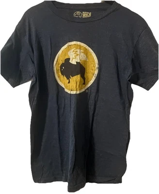 男式中号 Buffalo Wild Wings 图形印花标志短袖 T 恤 — 第 1/3 张图片