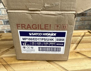 BOX OF 12 SATCO 100W Clear MP100/ED 17/PS/U/4K Medium Metal Halide Lamp S5858 - Picture 1 of 5