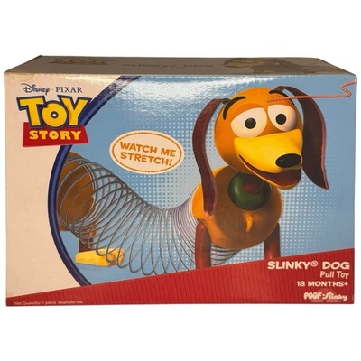 Disney Pixar Toy Story Slinky Dog 2011 Dachshund Pull String Juguete Nuevo en Caja Foto 1 de 4