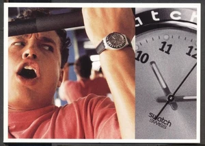 Promo Postkarte 1997 für SWATCH WATCHES. Kostenloser Versand UK - Bild 1 von 2