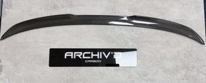 BMW M3 3 Series G80 G20 Pre-Preg Dry Carbon Fibre Gloss Rear Lip Wing Spoiler - Picture 1 of 15