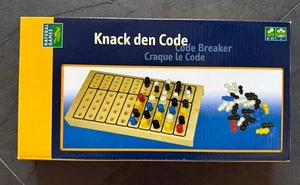 Logik und Strategie Brettspiel „Knack den Code“ Holz 8-99 J. Natural Games NEU - Bild 1 von 4