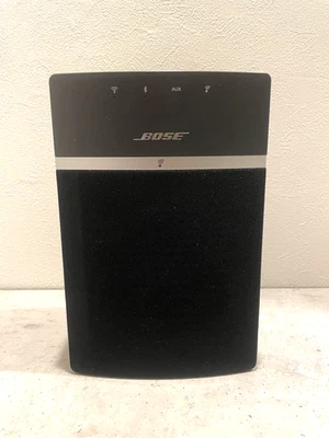 Altoparlante Bluetooth wireless Bose SoundTouch 10 nero testato con cavo di... - Immagine 1 di 4