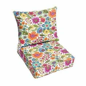 Sorra Home Outdoor Corded Deep Seating Pillow and Cushion - Picture 1 of 20