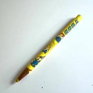 Vintage Crayola Sonic The Hedgehog Yellow Colored Pencil Promo Sega 4" READ - Picture 1 of 6