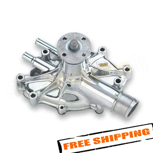 Bomba de água Weiand 8215P Action Plus alumínio polido - Imagem 1 de 2