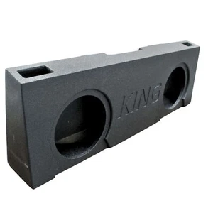 King Boxen 12" Dual Ported Box für 07-13 Silverado/Sierra Crew Cab AK-GMC17-12 - Bild 1 von 5