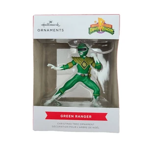 Hallmark Green Power Ranger Tommy Oliver Adorno de Navidad Nuevo 2022 - Imagen 1 de 7