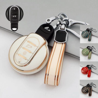 Funda TPU para llavero de coche para BMW MINI Cooper Clubman F54 F56 R55 Countryman  Foto 1 de 4