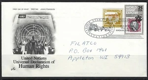 PALESTINE US 1989 WORLD STAMP EXPO WITH PNC OF THE SEA OF GALILEE - Picture 1 of 1
