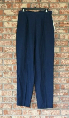 Pantalones Stonebridge de lino azul marino nuevos con etiquetas Foto 1 de 4