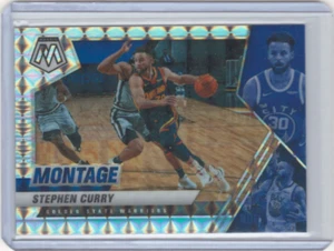STEPHEN CURRY MOSAICO MONTAGGIO RIFRATTORE SSP CARTA INVESTIMENTO GUERRIERI MVP - Foto 1 di 2