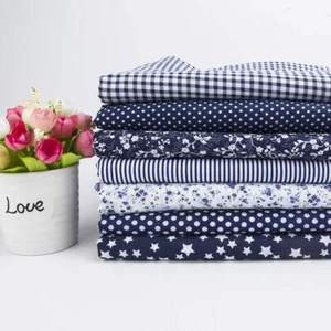 7Pcs 20" x 20" Cotton Fabric DIY Making Supplies Quilting Patchwork Fabric Fa... - Picture 1 of 9