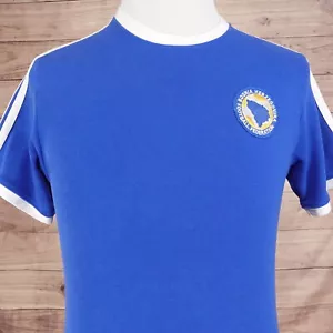 BOSNIA AND HERZEGOVINA FOOTBALL FEDERATION COTTON JERSEY SHIRT SZ L - Picture 1 of 9